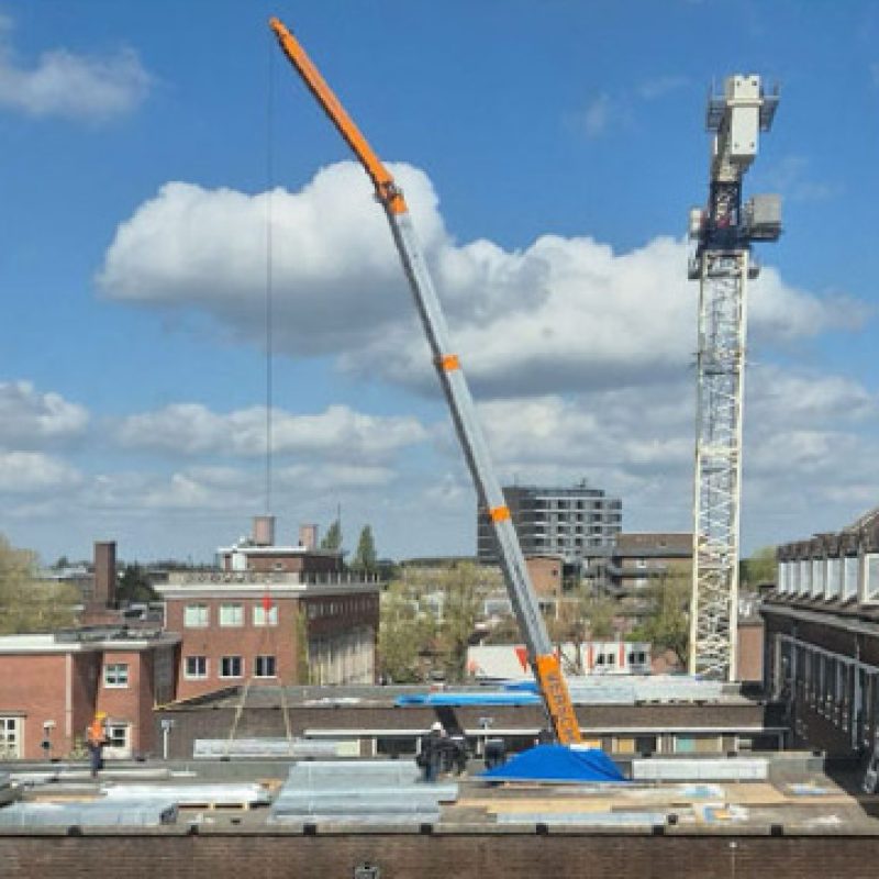 Construction work at Concordia is progressing smoothly
